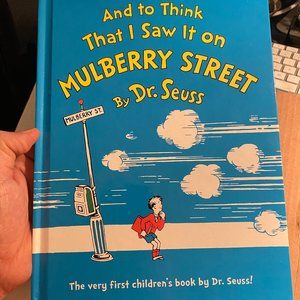 DR SEUSS Mulberry Street OUT OF PRINT!! NEW! 1989